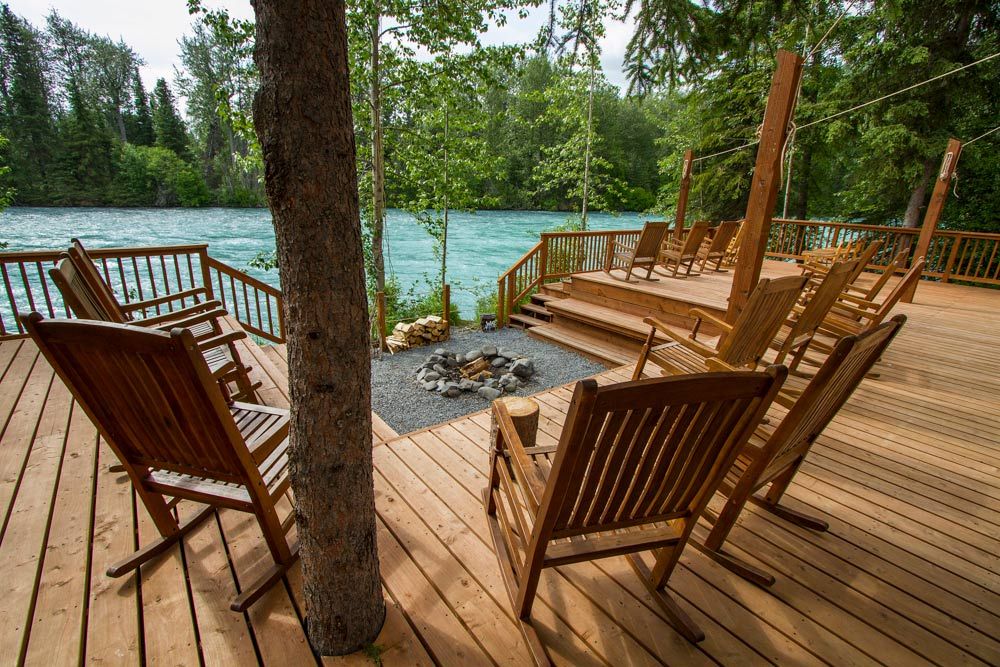 Deck Kenai Riverside 