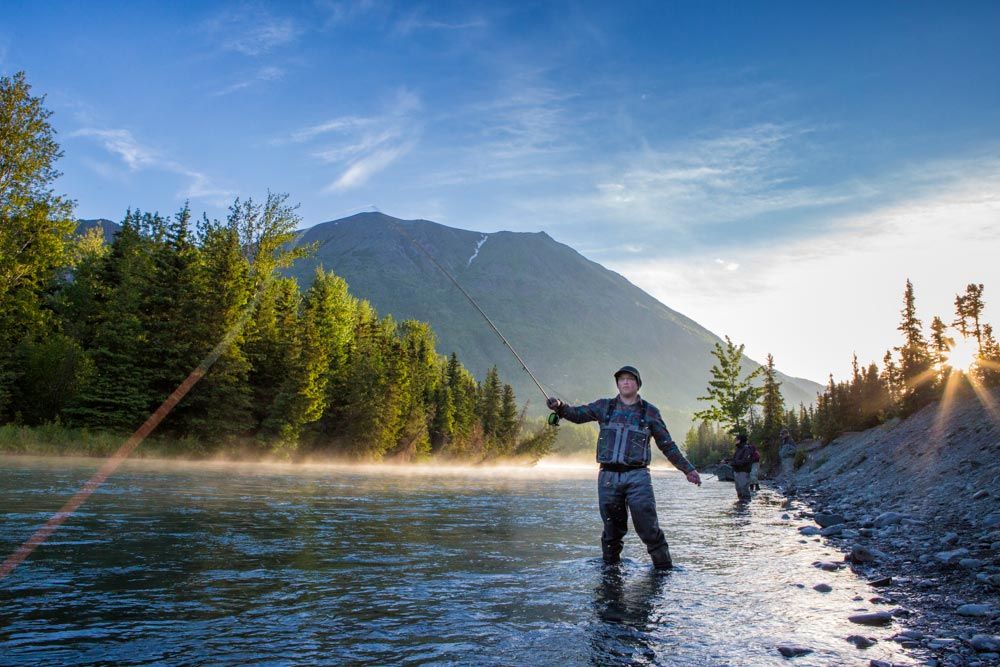 Fly Fishing on the Kenai River